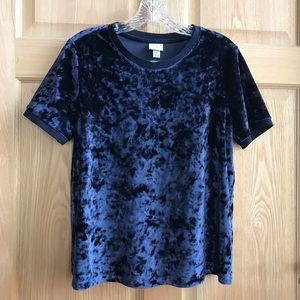 A New Day velour Top